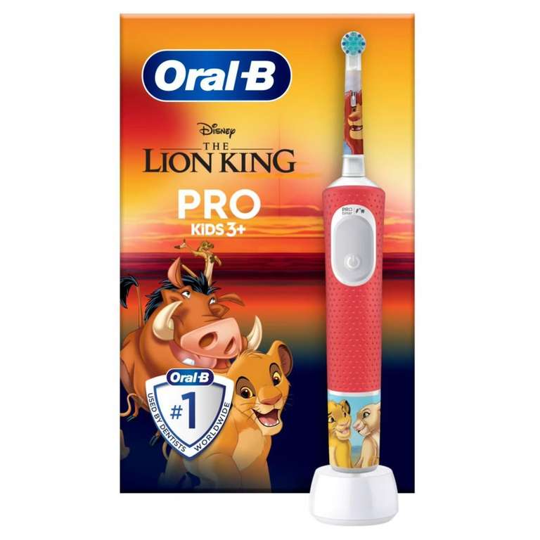 Oral-B Pro Kids Electric Toothbrush Head, with Spiderman Characters, Pack of 4 - £5.69 / £5.09 S&S
