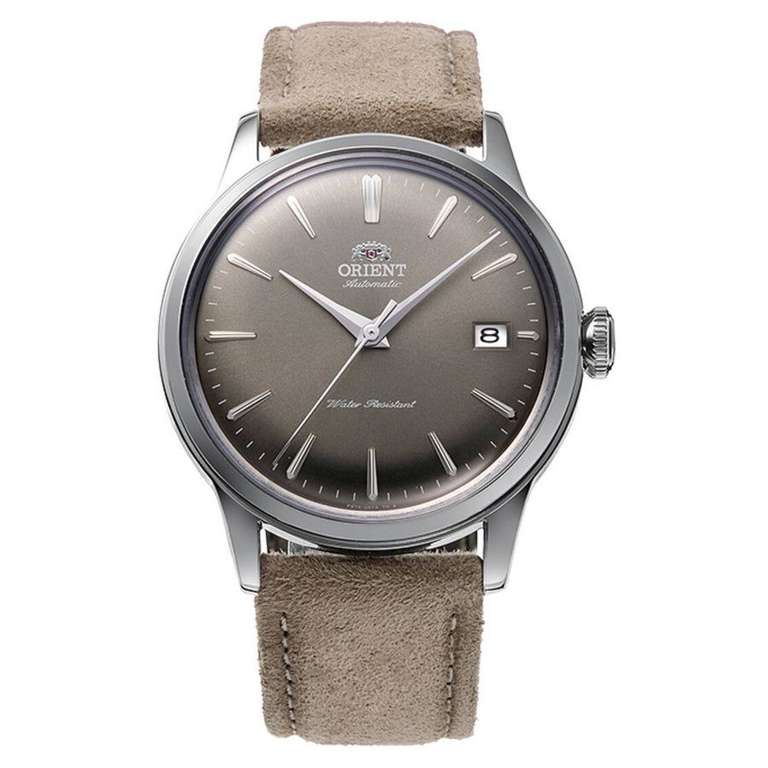 Orient RA-AC0M13N30B Bambino 38mm Grey Dial Automatic Watch (With Code) - Sold by H.S.Johnson Jewellers