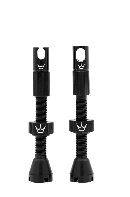 Peaty's x Chris King MK2 Tubeless Valves - Integrated Valve Core & Spoke Key Presta Valve Caps - 42 mm
