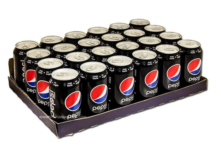 Pepsi Max, Sugar Free, 330 ml Can (Pack of 24) - Amazon Business