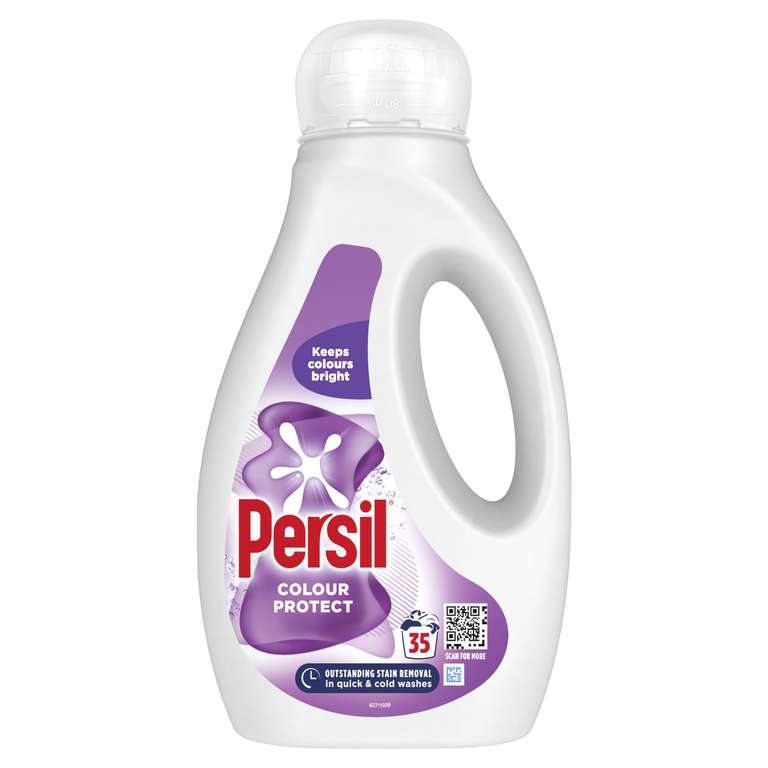 Persil Colour Laundry Washing Liquid Detergent keeps colours bright outstanding stain 35 washes (945 ml) Apply 5% voucher Subscribe & Save