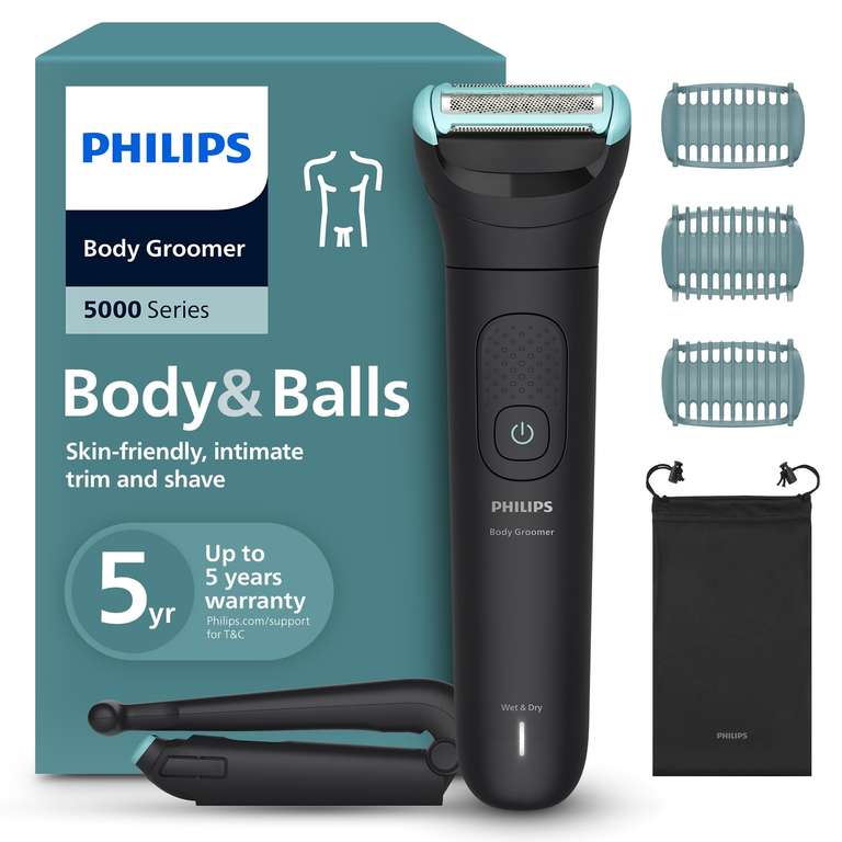 Philips Body Groomer 5000 Series - Trimmer for Men