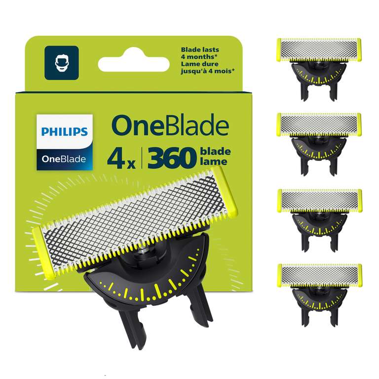 Philips OneBlade 360 Blades x4