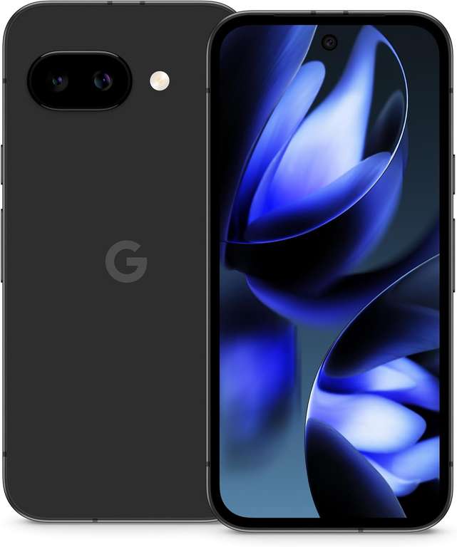 Google Pixel 9a – Unlocked Android Smartphone with AI Camera 128GB, Obsidian - with Prime