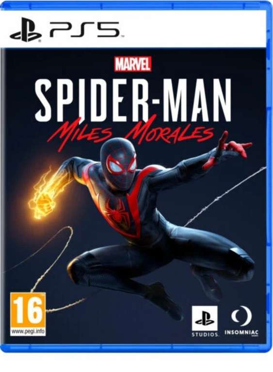 Marvel's Spider-Man Miles Morales PS5 - Used Very Good W/Code - Sold by Music Magpie Shop