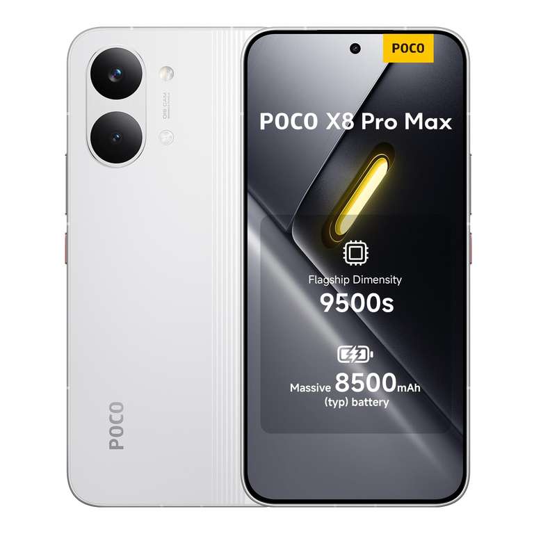 POCO X8 Pro Max, Smartphone 12+256 GB, Flagship - Sold by Amazon EU
