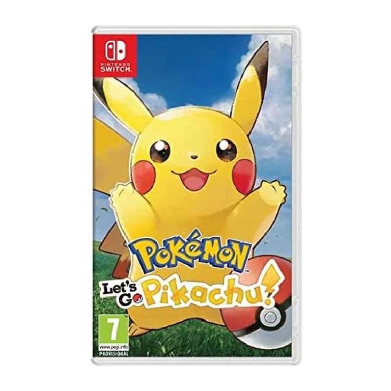 Pokemon: Let's Go, Pikachu! (Switch Game) PEGI 7+ Adventure: Role Playing (Used / Very Good) W/Code - Sold by musicMagpie Shop