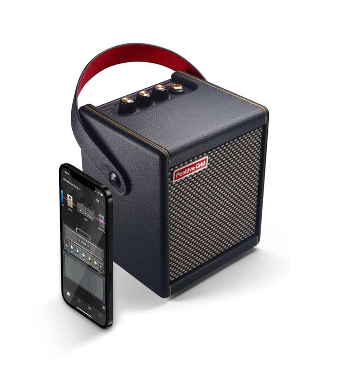 Postivie Grid Mini Battery Powered Guitar Practice Amp