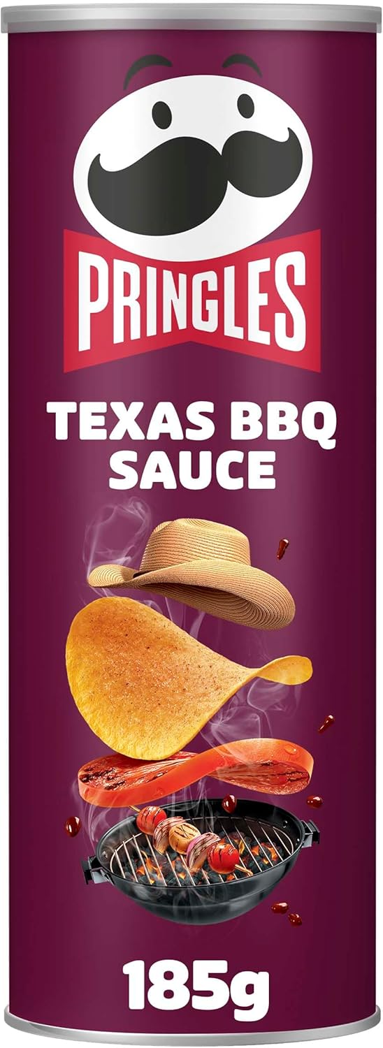 Pringles Texas BBQ 40g (Pack of 12)