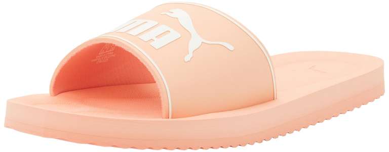 PUMA Unisex PurecatSlide Sandal - Pink Fruit Puma White - UK10