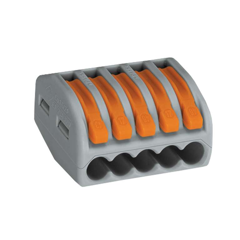 Push-wire connector 5-WIRE Pack of 40