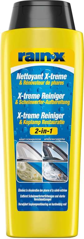 Rain-X X-treme Cleaner & Headlight Restoration 325ml, Blue
