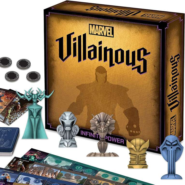 Ravensburger Marvel Villainous Infinite Power - Strategy Board Games for Adults and Kids Sold by EAMeenan FBA