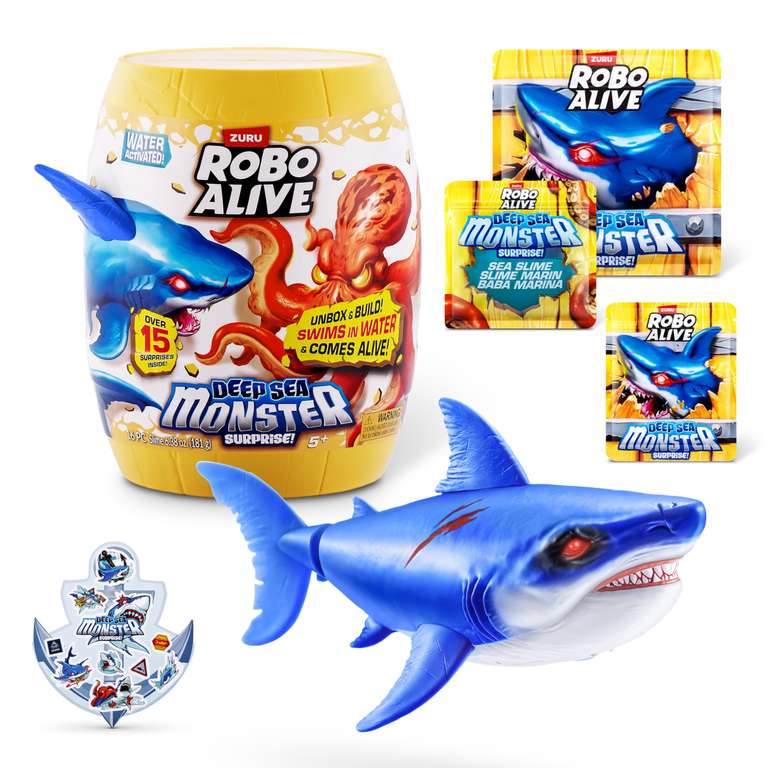 Robo Alive Deep Sea Monster Surprise (Shark) by ZURU