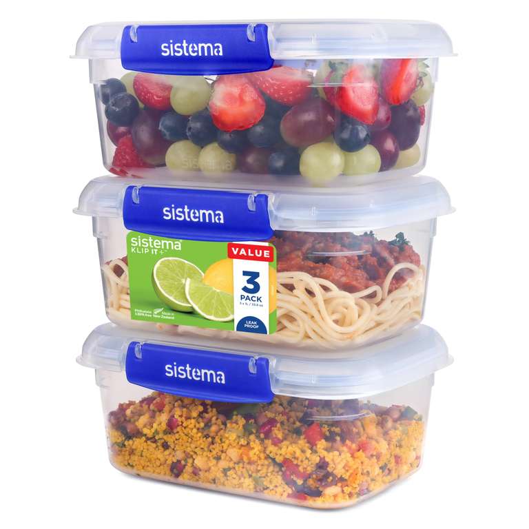 Sistema KLIP IT PLUS Leakproof Food Storage Containers | 1L