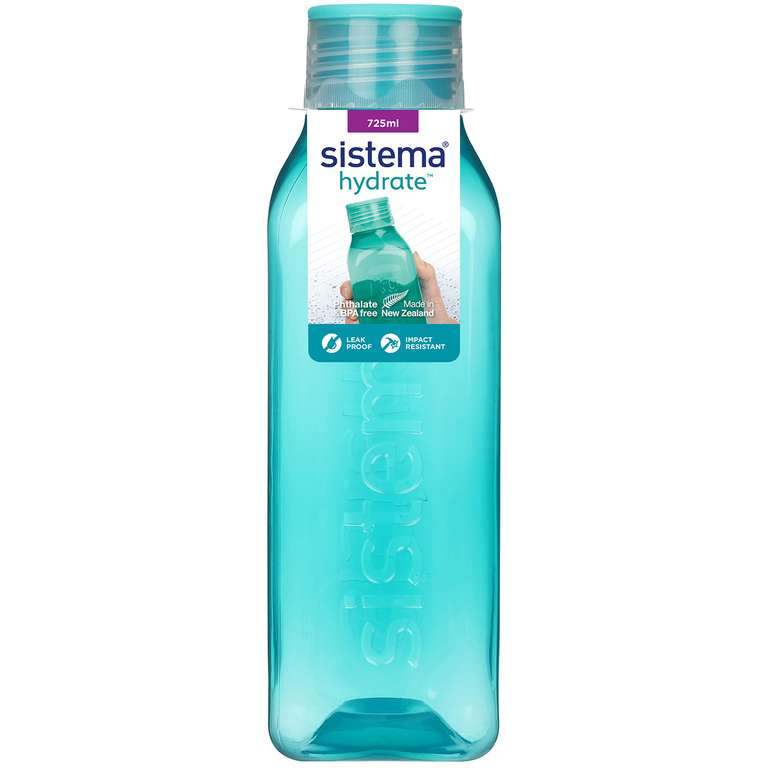 Sistema Square Sports Water Bottle | 725 ml