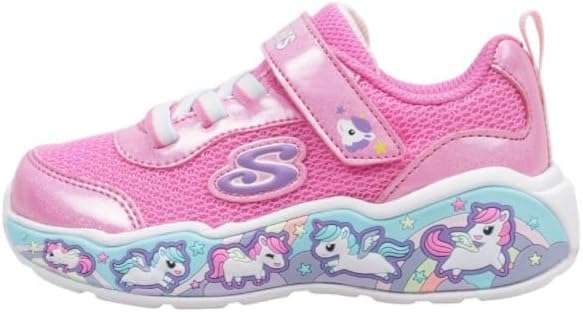 Skechers Girl's Play Scene Fun Squad Trainers - Size 9