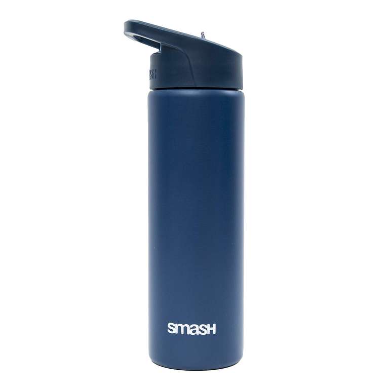 Smash Drink Flasks, Stainless Steel, Black, 750ml