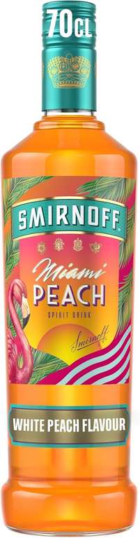 Smirnoff Miami Peach Spirit Drink | 35% Vol | 70cl