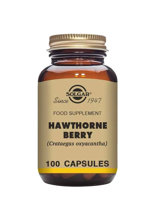 Solgar Hawthorne Berry Vegetable Capsules - Pack of 100