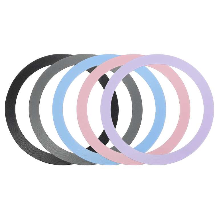 Sourcing Map 5-Pack Magnetic Rings || Sold by Ascot City / FBA