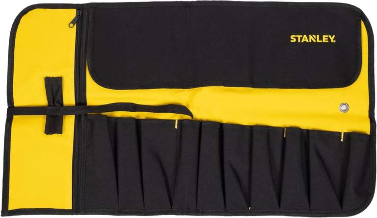 STANLEY Denier Tool Pocket Roll, Multi-Pockets Storage Organiser for Tools and for Small Parts
