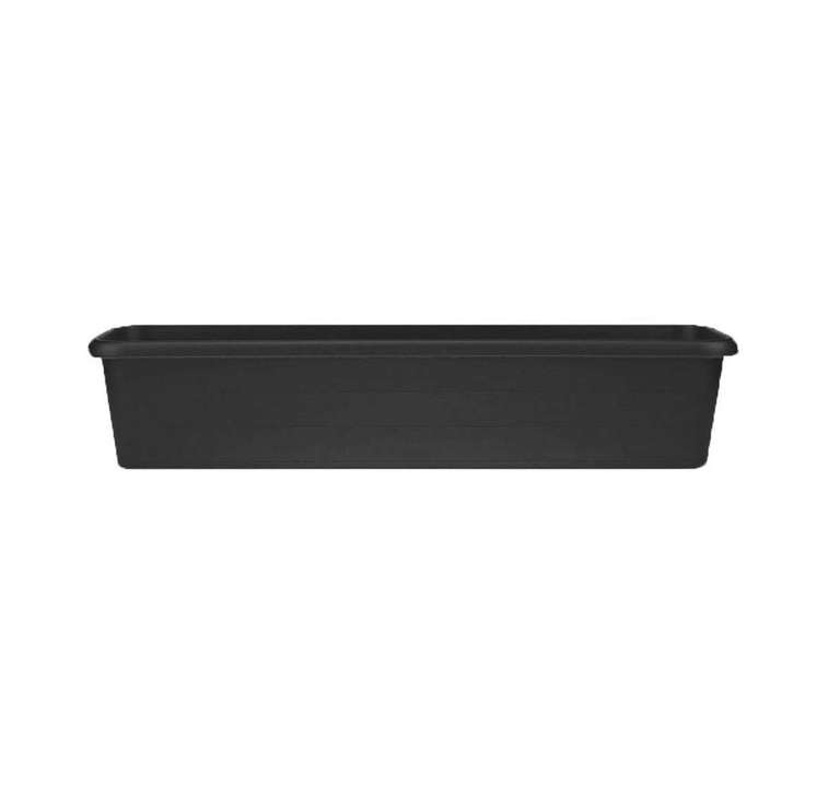 Stewart 2062005 Garden Terrace Trough, 60 cm - Black