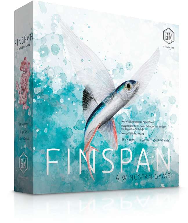 Stonemaier Games | Finspan | Board Game | Ages 10+ | 1-5 Players | 45-60 Minutes Playing Time