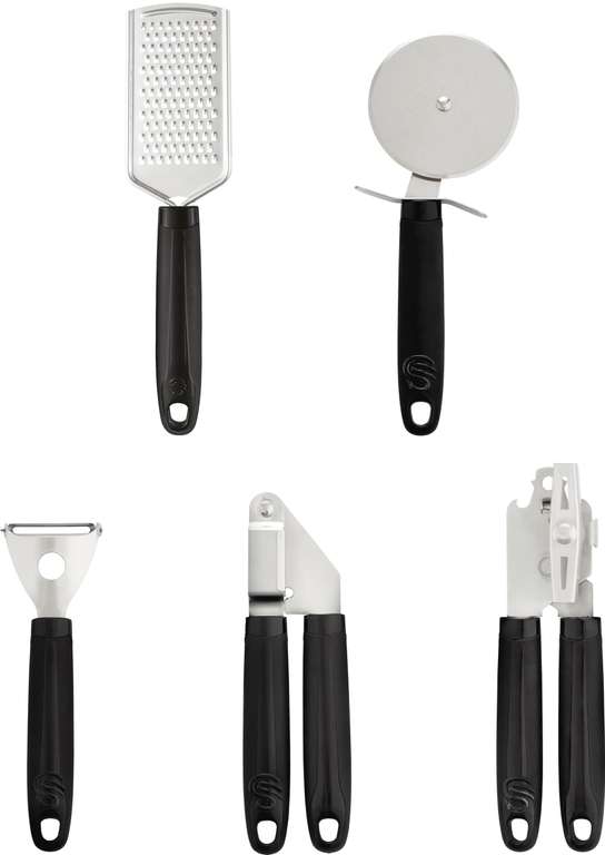 Swan Stealth 5-Piece Stainless Steel Gadget Set