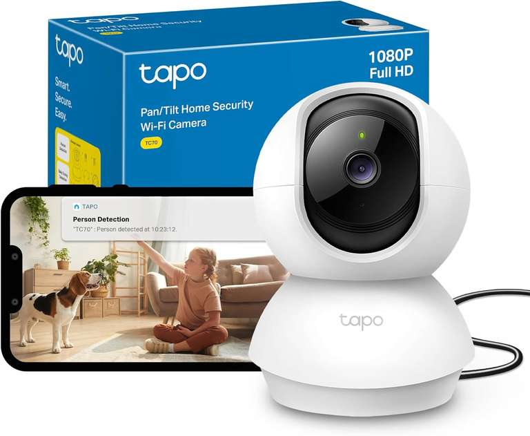 Tapo TC70 Pan/Tilt Indoor House Security Camera