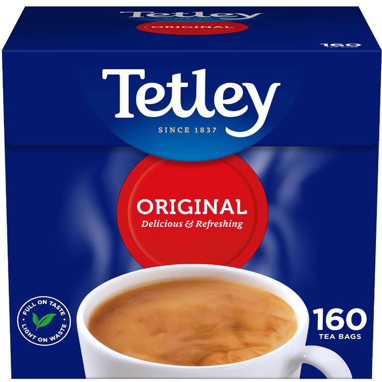 Tetley Original Black Tea 240 Bags (S&S £3.80 - £3.40 max)