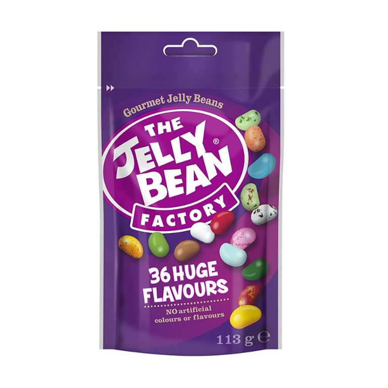 The Jelly Bean Factory 36 Huge Flavours 113g Pouch