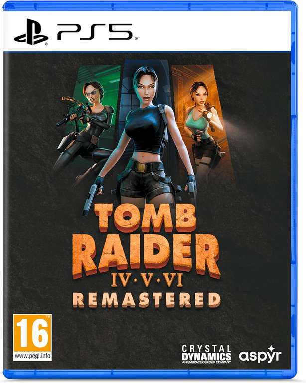 Tomb Raider IV-VI Remastered - PS5 Game / Nintendo Switch