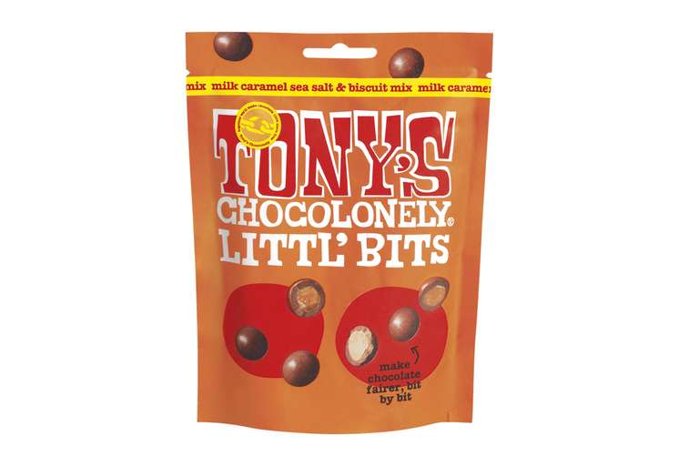 Tony's Chocolonely - Tiny Tony's Milk Caramel Sea Salt Gift Box - 900g Mini Chocolates