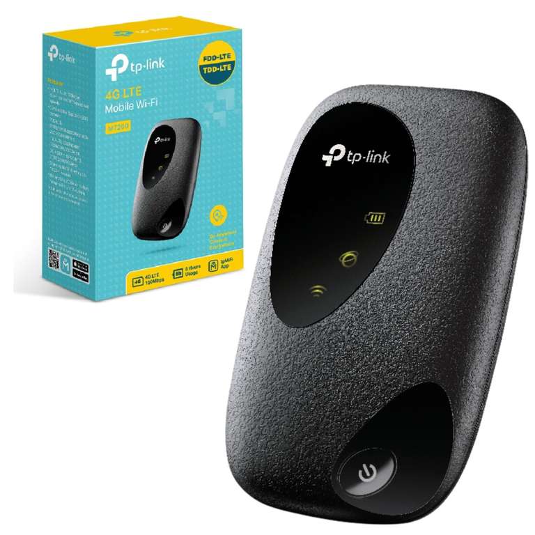 TP-Link 4G LTE Mobile Wi-Fi Hotspot M7200 - Used - With Code - Sold by AH Merchandise