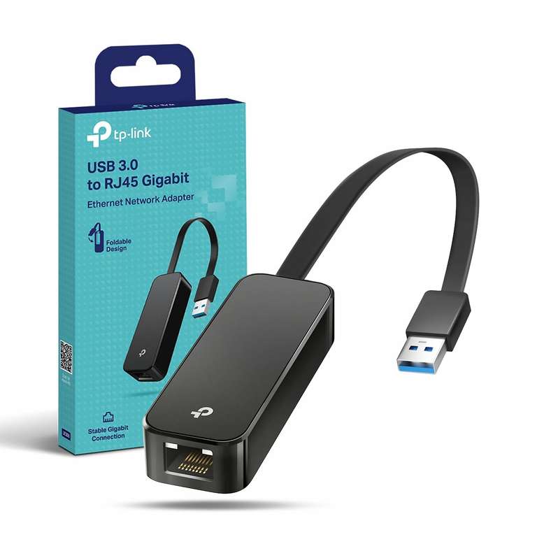 TP-Link UE306, USB 3.0 to RJ45 LAN Gigabit Ethernet Network Adapter, USB to Ethernet Adapter