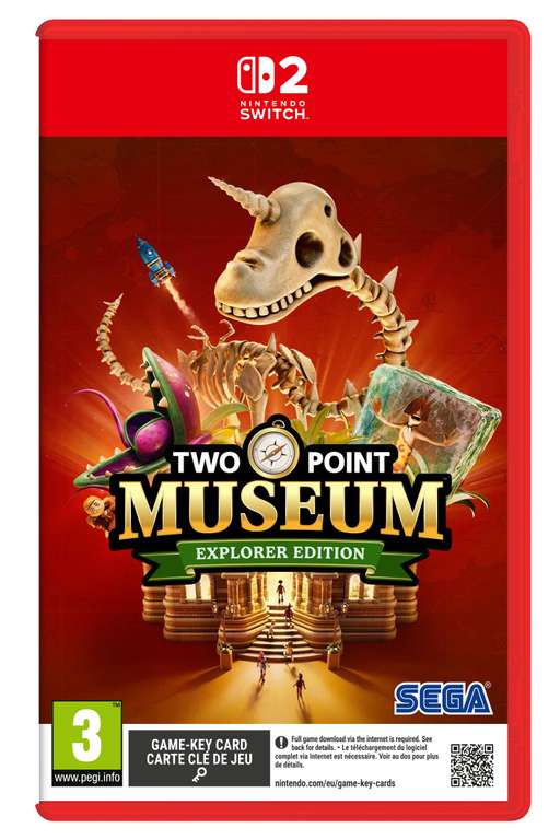 Two Point Museum: Explorer Edition (Nintendo Switch 2 Game) w/ Voucher
