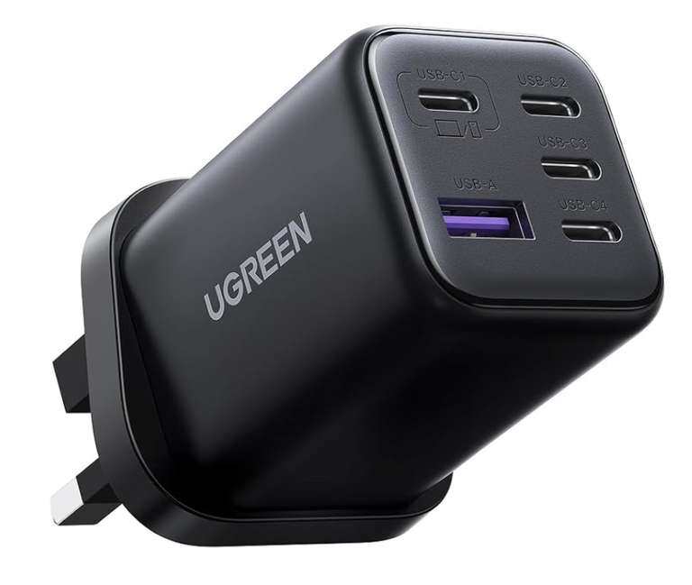 UGREEN 45W USB C Charger Plug, 5-Port GaN Fast Charging - Sold By UGREEN GROUP LIMITED UK FBA