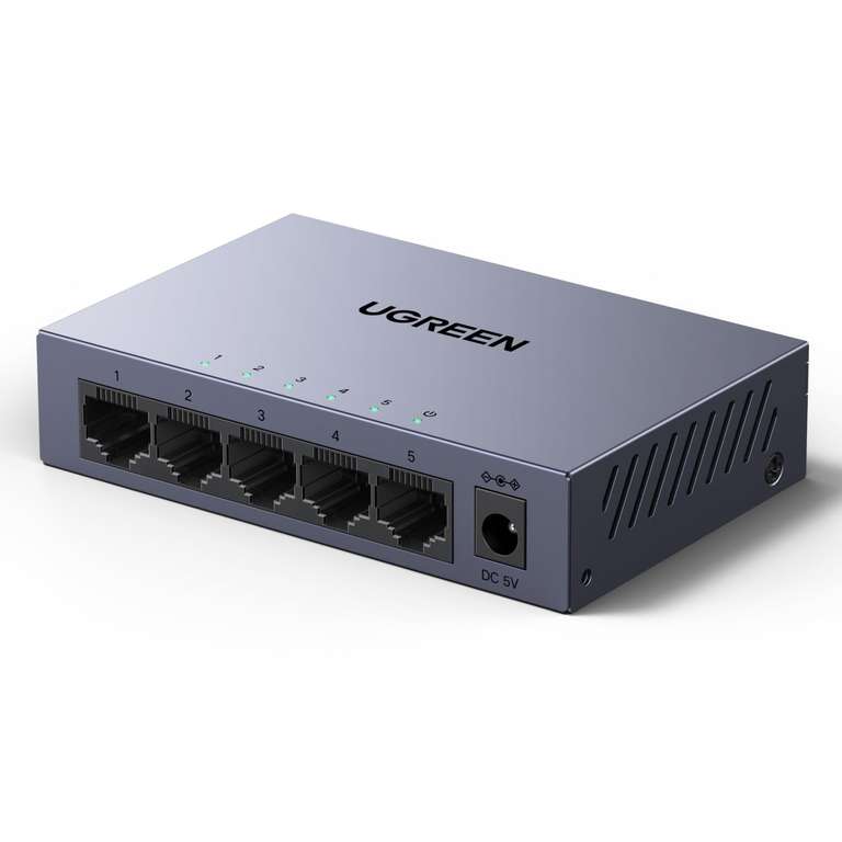 UGREEN 5 Port Managed Gigabit Network Switch Hub @ UGREEN GROUP LIMITED UK /FBA