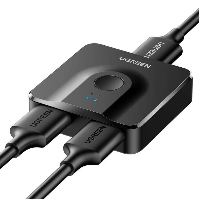 UGREEN HDMI Switch 4K@60Hz, Bi-directional HDMI Splitter 2 In 1 Out - Sold by UGREEN / FBA