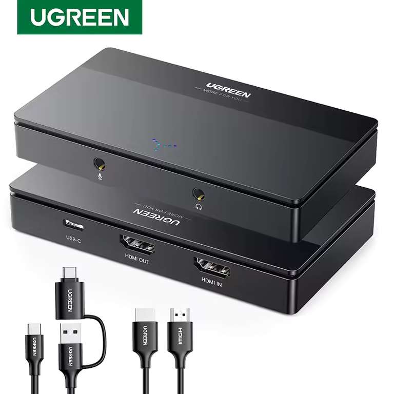 UGREEN HDMI Video Capture Card 4K60Hz HDMI to USB/Type-C @ Ugreen Official Store