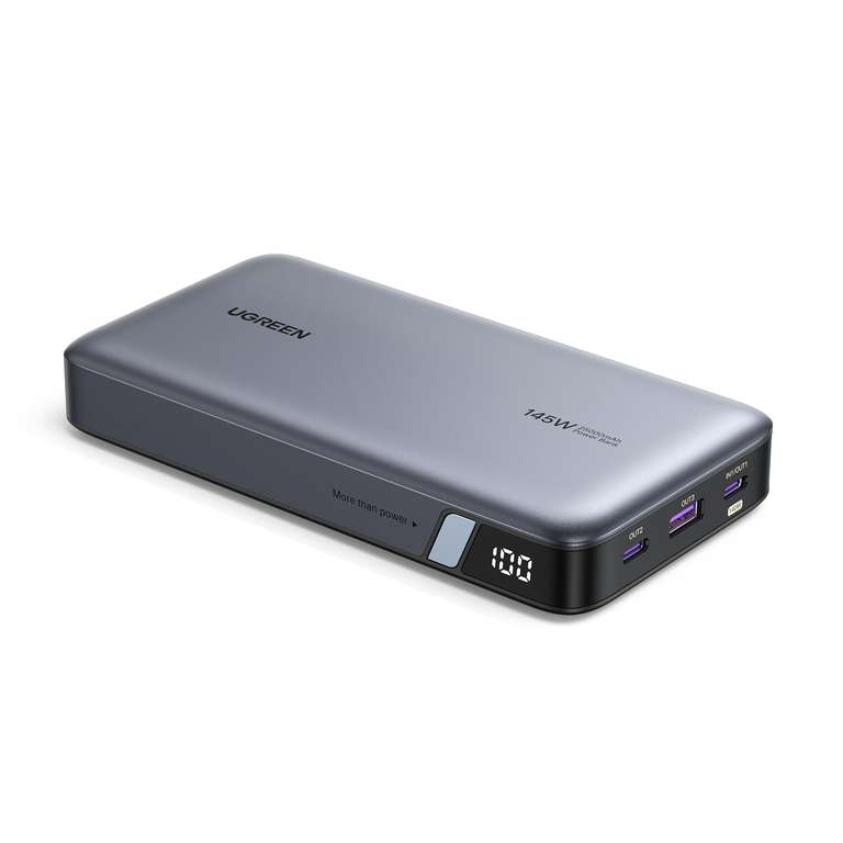UGREEN Nexode 140W 25000mAh Laptop Power Bank Fast Charging Portable Charger - Prime Exclusive - Sold by UGREEN GROUP LIMITED UK / FBA