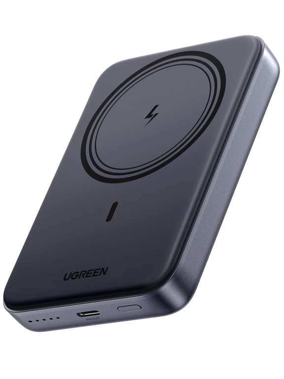 UGREEN Nexode Magnetic Wireless Power Bank Fast Charging, 20W USB-C Battery Pack (Prime Exclusive) - Sold by UGREEN GROUP LIMITED UK/ FBA