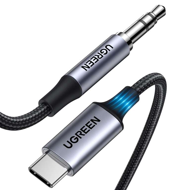 UGREEN USB C to Aux 3.5mm Headphone Cable - 1 Meter Long - Sold By Ugreen Group Limited UK / FBA