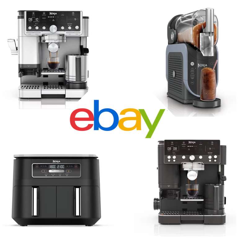 Up to 40% Off Ninja Refurbished Sale + Extra 15% Off With Code (Inc Coffee Machines) 1 Year Minimum Guarantee included Sold By NinjaKitchen