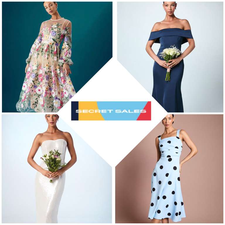 Up to 70% Off Coast Dresses & Shoes Sale Including Bridal + Extra 10% Off With Code (Further Price Drops, Over 2,000 Lines)