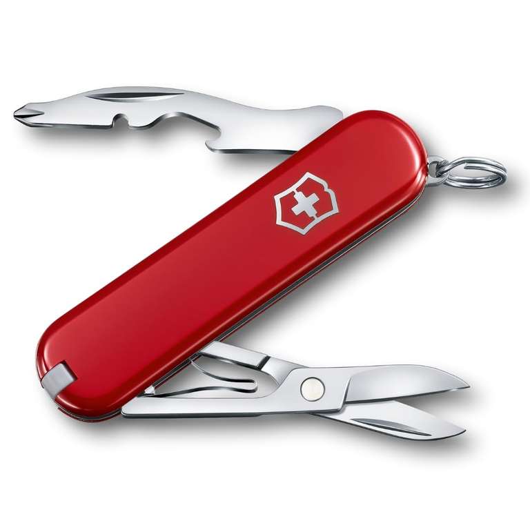 Victorinox, Jetsetter, Swiss Army Pocket Knife, Small, Multi Tool, Camping, 7 Functions