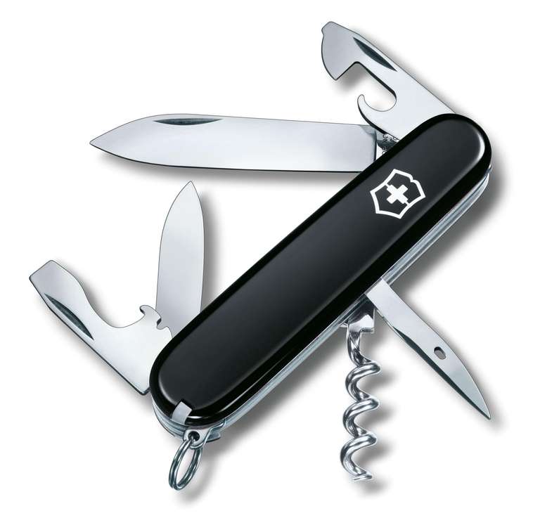 Victorinox Spartan Swiss Army Knife, Medium, Multi Tool, 12 Functions