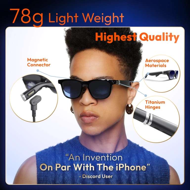 Viture One XR glasses £99 (£89.10 with 10% UniDays code)