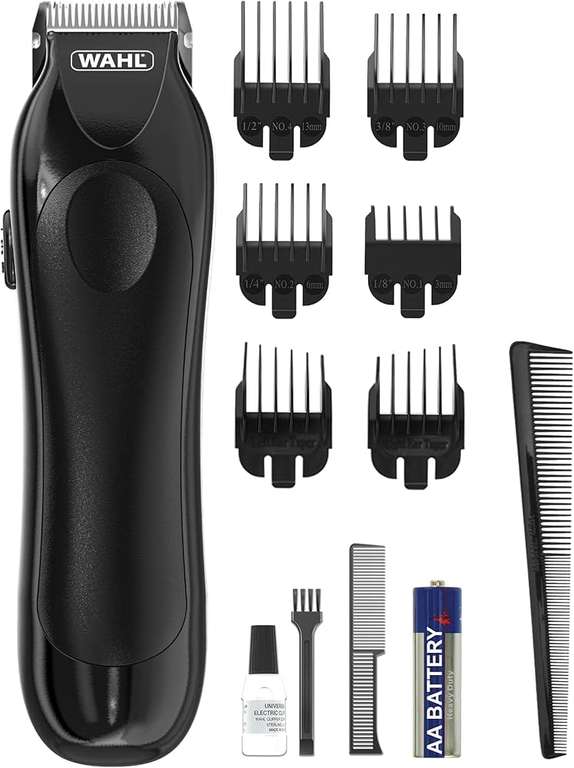 Wahl Mini Pro Cordless Trimmer, Men’s Beard Trimmer, Mini Hair Trimmers for Men, Stubble Trimming, Battery Powered, Lightweight